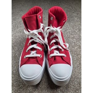 Converse Chuck Taylor All Star Move Hi Women's 8 Pink Heart Platform Sneakers